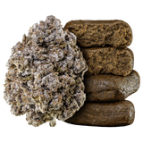 10g Bubblegum 25% THCA og 10g Cali Cream 50% THCA samlet i Herbz bundle