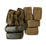10 g de Golden Pollen 30% THCA y 10 g de Manali Cream 40% THCA reunidos en un pack Herbz