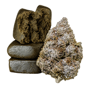 10 g de Manali Cream 40% THCA y 10 g de O.G. Zkittles 24% THCA reunidos en un pack Herbz
